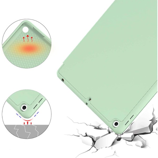 Фото - Чехол для планшета BeCover Tri Fold Soft TPU Silicone for Apple iPad Air 4 10.9 2020/2021 Green (706871)