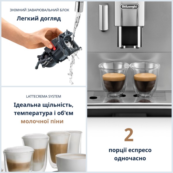 Фото - Кавомашина Delonghi ETAM29.660.SB Autentica Cap