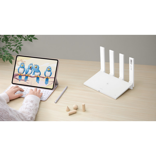 Фото - Маршрутизатор інтернет WiFi6 Huawei AX3 (Dual Core) WS7100-20 White