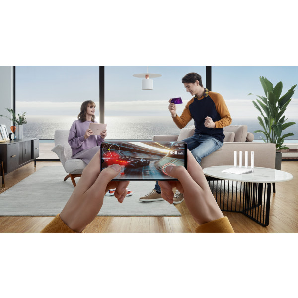 Фото - Маршрутизатор інтернет WiFi6 Huawei AX3 (Dual Core) WS7100-20 White