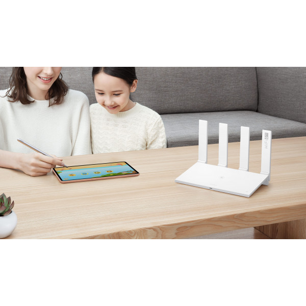 Фото - Маршрутизатор інтернет WiFi6 Huawei AX3 (Dual Core) WS7100-20 White