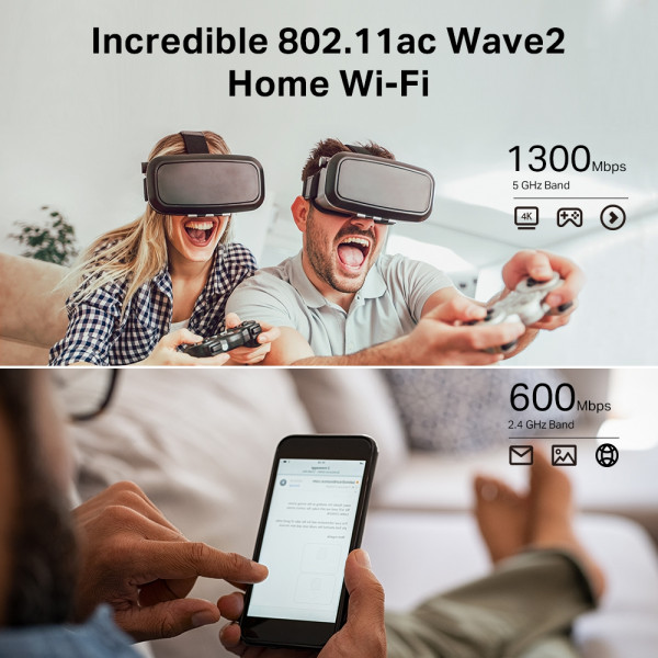 Фото - Маршрутизатор интернет WiFi5 TP-Link Archer C80