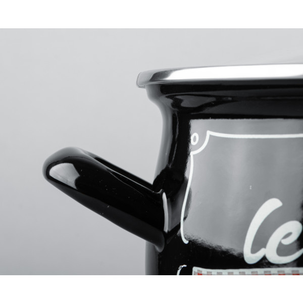 Фото - Кастрюля Gusto Lets Cook Black 18 см 3.1 л (GT-T-118-LCB)