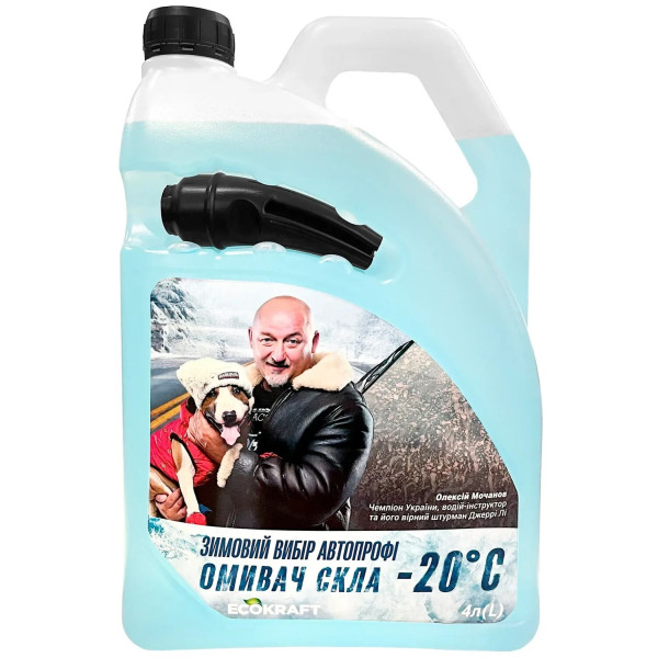 Фото - Омивач скла Ecokraft з носиком 4 л Black Ice (ETZM20)