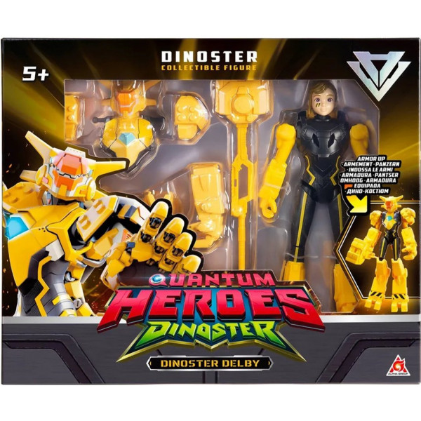 Фото - Животное-трансформер Dinoster ДЕЛБИ 20 см (EU580832)