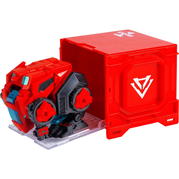 Фото - Тварина-трансформер Dinoster ЧЕРВОНИЙ РАПТОР-БОТ (бокс для зберігання) (EU580840-1)