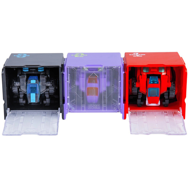 Фото - Тварина-трансформер Dinoster ЧЕРВОНИЙ РАПТОР-БОТ (бокс для зберігання) (EU580840-1)