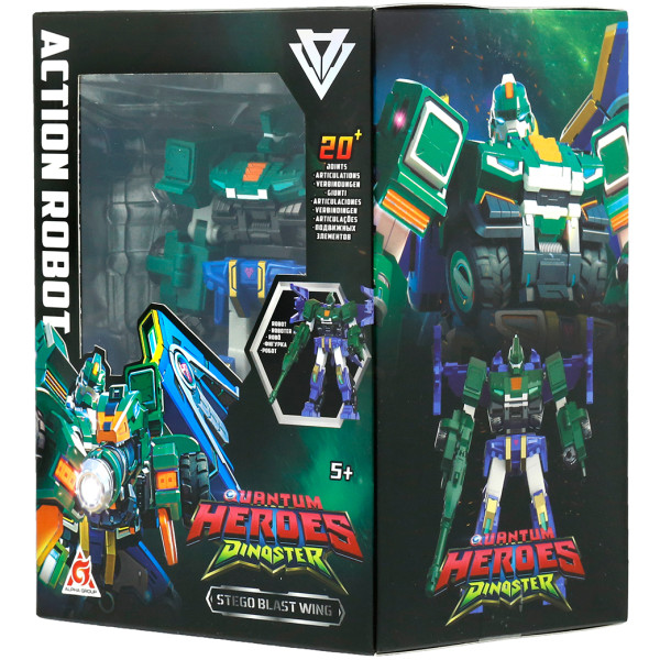 Фото - Робот-трансформер Dinoster СТЕГО БЛАСТ ВІНГ (EU580874)
