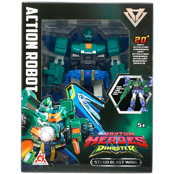 Фото - Робот-трансформер Dinoster СТЕГО БЛАСТ ВІНГ (EU580874)