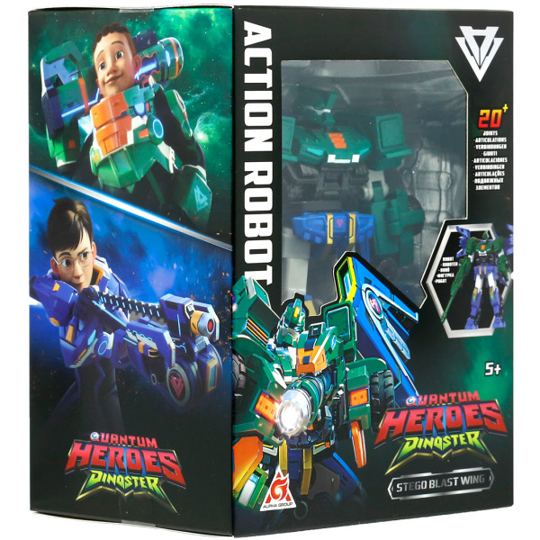 Фото - Робот-трансформер Dinoster СТЕГО БЛАСТ ВІНГ (EU580874)