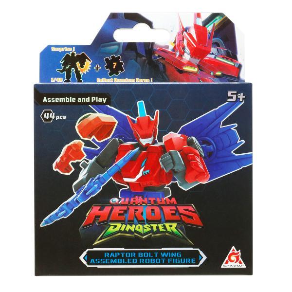 Фото - Робот-трансформер Dinoster DINOSTER - РАПТОР БОЛТ ВИНГ (EU580881A-6)