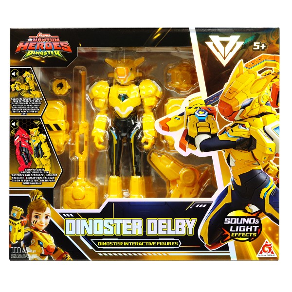 Фото - Робот Dinoster ДЕЛБИ (свет, звук) (EU583832)