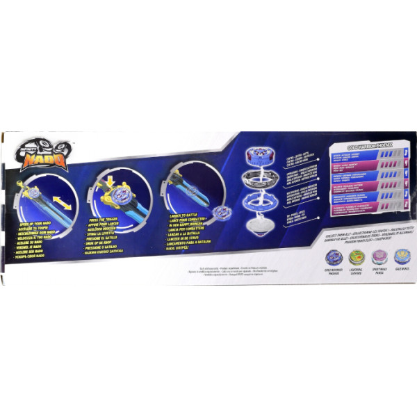 Фото - Дзига Auldey Infinity Nado VI Power Pack Золотий Воїн Фенікс (Gold Warrior Phoenix) (EU654115)