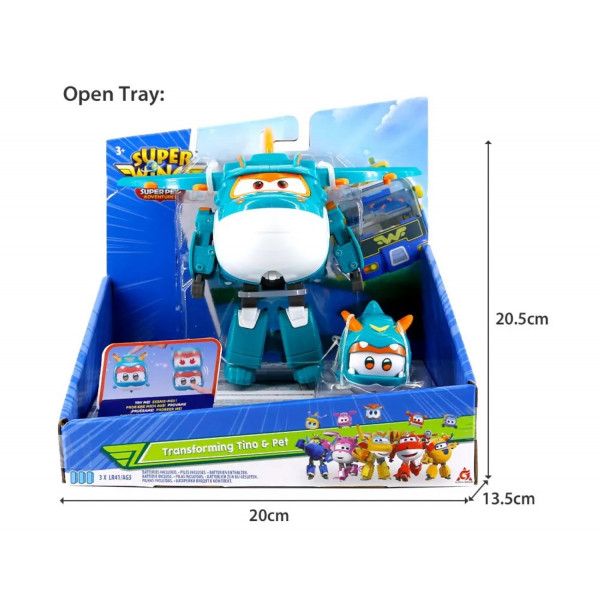 Фото - Ігровий набір Transforming Тіно і улюбленець (EU770447)