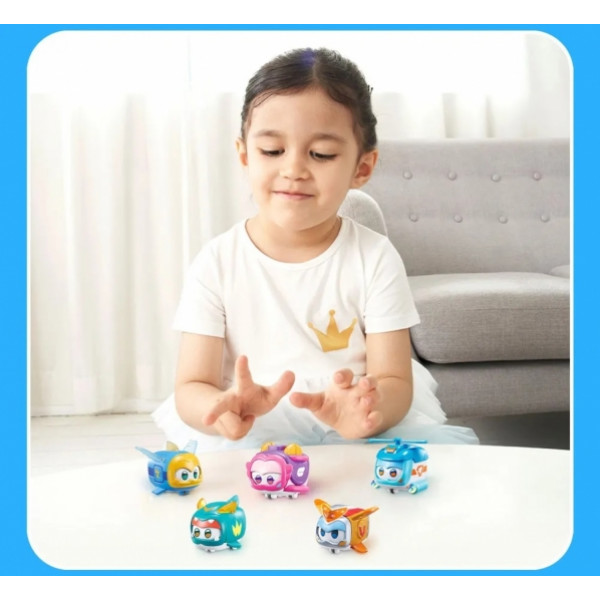 Фото - Колекційна фігурка Super Wings Super Pet Golden Boy pet (EU770431)