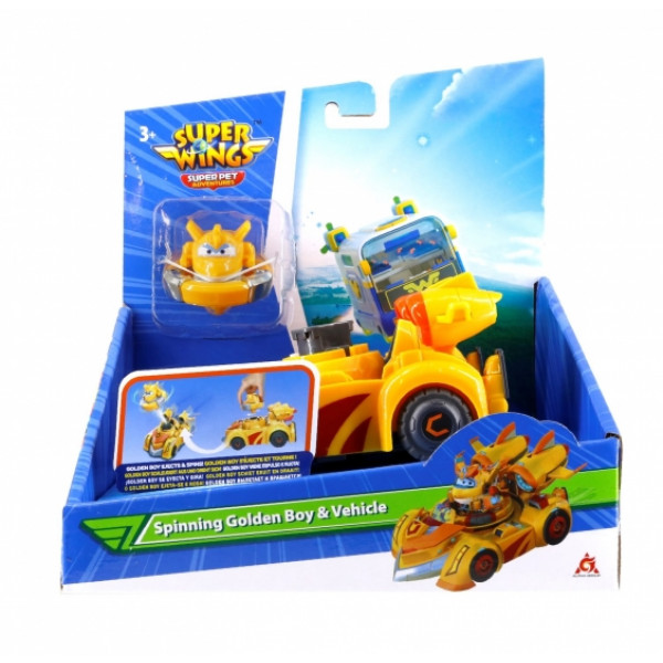 Фото - Ігровий набір Spinning Vehicle Golden Boy (EU770331)