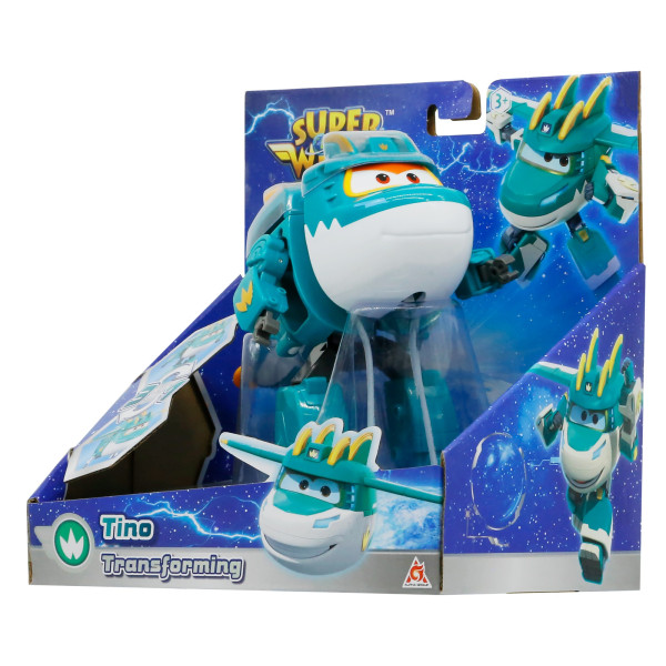 Фото - Колекційна фігурка Super Wings Transforming Tino (EU780237)