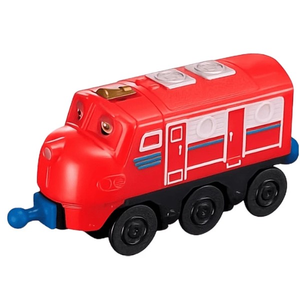 Фото - Базовий ігровий транспорт для малюка CHUGGINGTON Паровозик Вілсон із механічною функцією та пазлом (EU890301)