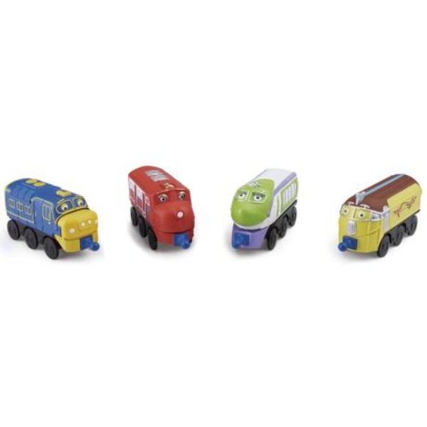 Фото - Базовий ігровий транспорт для малюка CHUGGINGTON Паровозик Вілсон із механічною функцією та пазлом (EU890301)