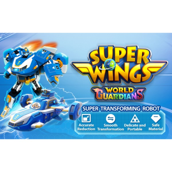 Фото - Коллекционная фигурка Super Wings Мини Воздушная База Робот (EU760288)
