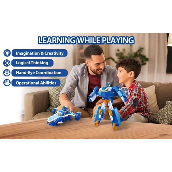 Фото - Коллекционная фигурка Super Wings Мини Воздушная База Робот (EU760288)