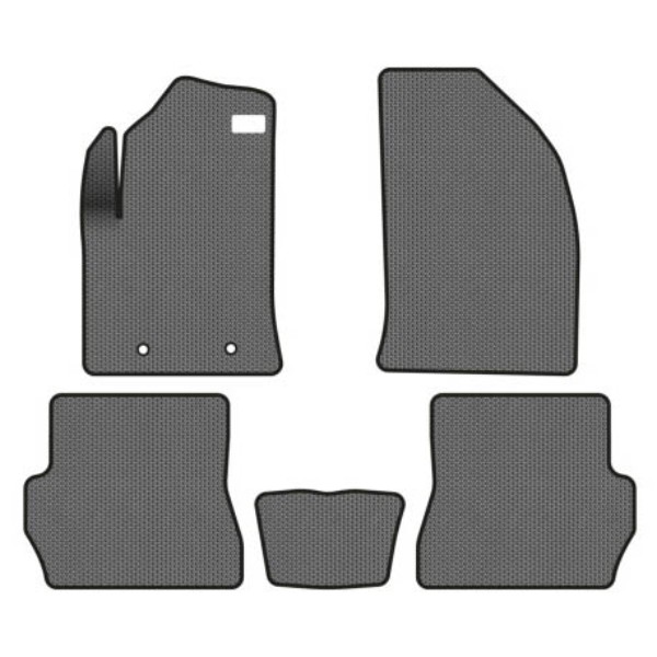 Фото - EVA коврики в салон авто EVAtech для Fusion Ford 2002-2012 1 поколение Htb EU FD32012CV5TL2SGB
