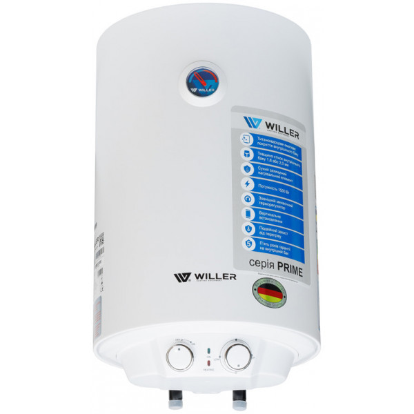Фото - Водонагрівач Willer EV50DR серія Prime