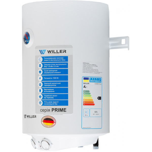 Фото - Водонагрівач Willer EV50DR серія Prime