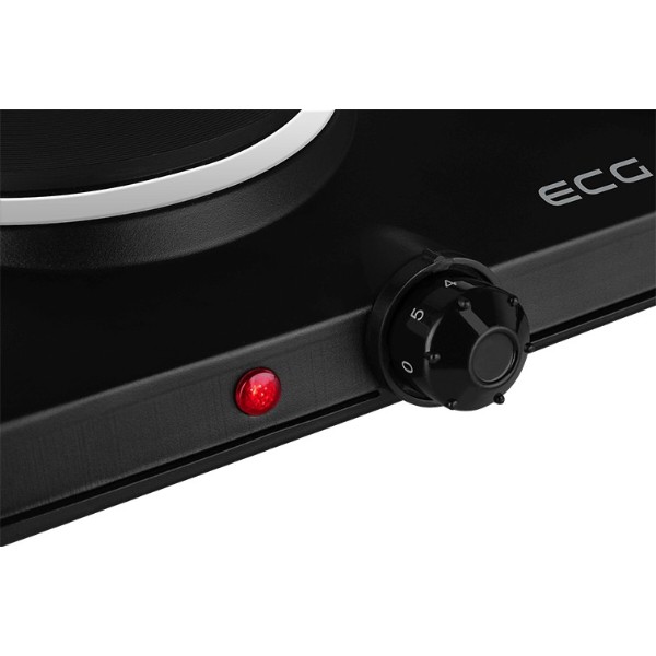Фото - Плита електрична настільна ECG EV 2512 Black