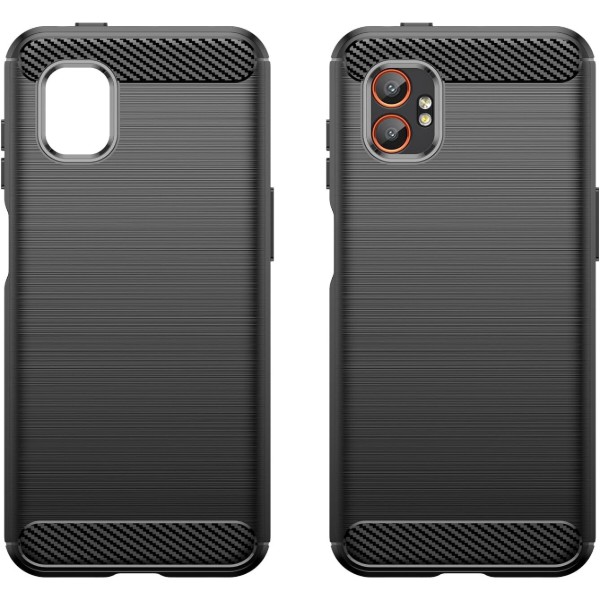 Фото - Чехол для смартфона BeCover Carbon Series for Samsung Galaxy XCover7 Pro SM-G766B Black (713559)