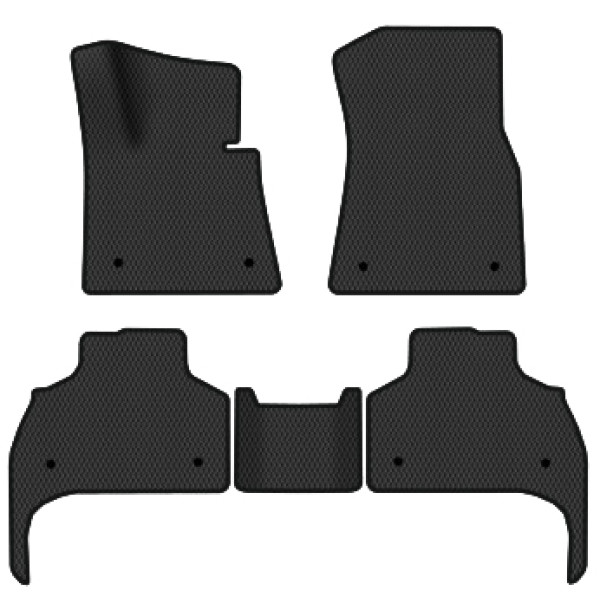 Фото - EVA килимки в салон авто EVAtech для X5 (G05) Hybrid BMW 2018 4 покоління SUV EU (BM44219CD5RBB)