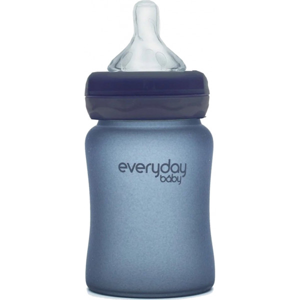 Фото - Бутылочка для кормления Everyday Baby термочувствительная 150 мл., черничная (10205)