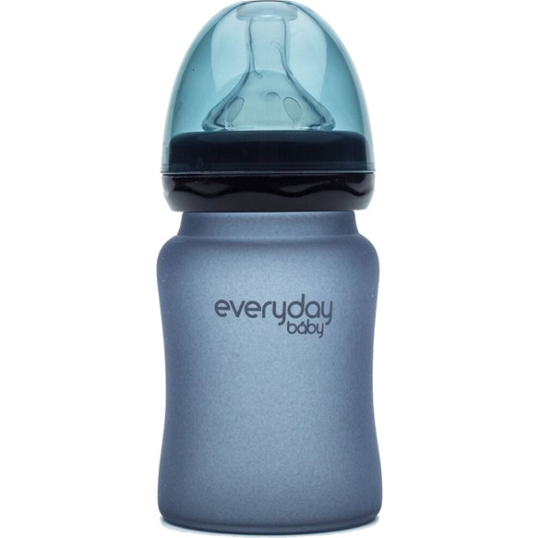 Фото - Бутылочка для кормления Everyday Baby термочувствительная 150 мл., черничная (10205)