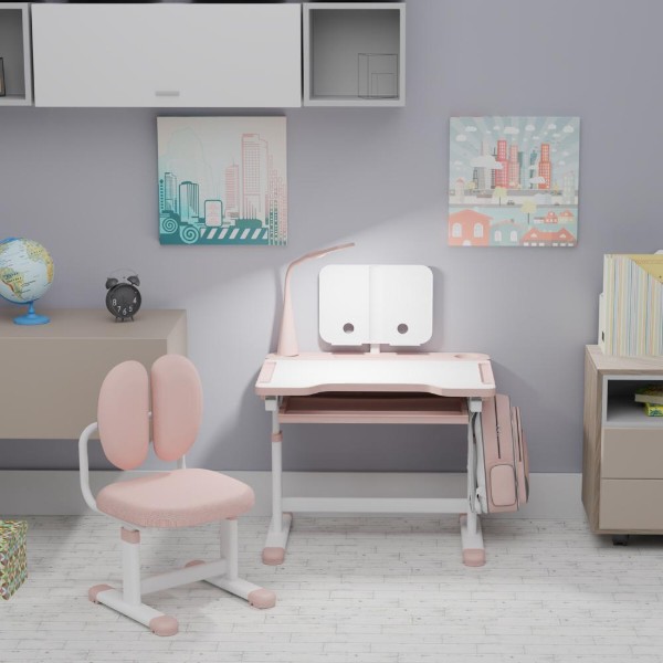 Фото - Комплект меблів шкільний Evo-kids BD-20 PN