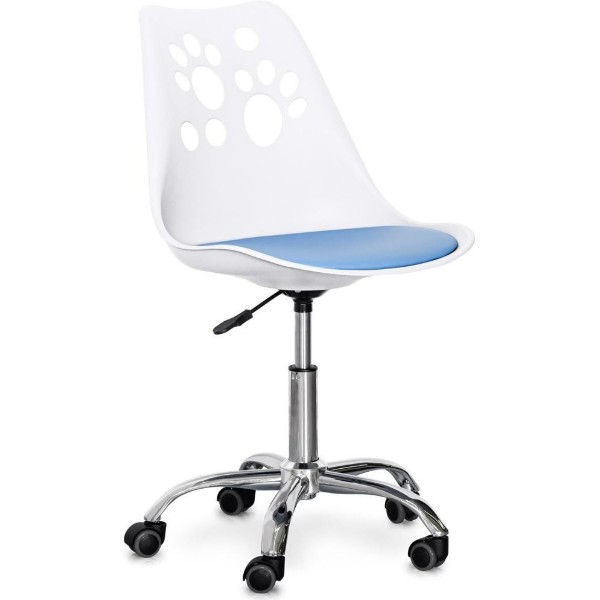 Фото - Кресло офисное Evo-kids Indigo White/Blue (H-232 W/BL)