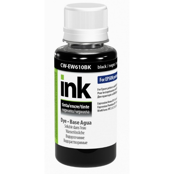 Фото - Чернила для заправки картриджа Colorway Epson XP103/600 Black 100ml (CW-EW610BK01)