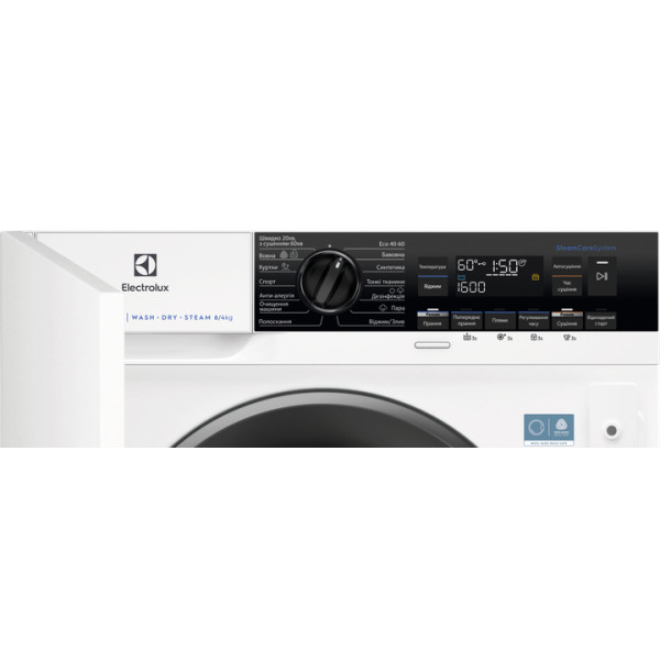 Фото - Прально-сушильна машина вбудована Electrolux EW7WN368SUI