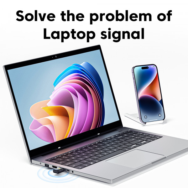 Фото - USB-адаптер сети WiFi Essager Genie Dual Band Wireless WLAN Card 600M (EWKSP-JL01)