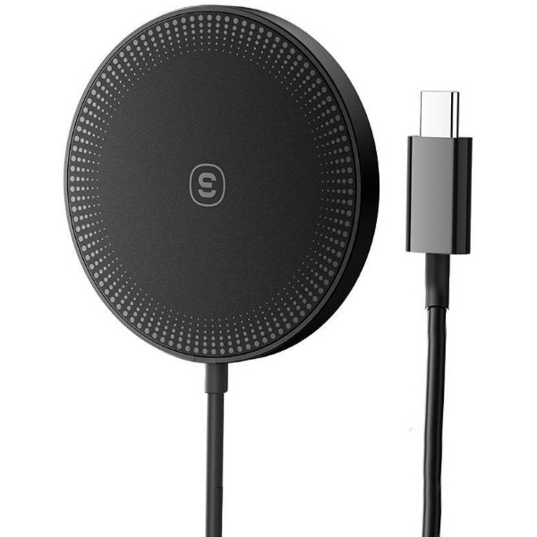 Фото - Беспроводное зарядное устройство Essager Wind 2in1 Wireless Charger 15W Black (EWXCX-CF01-Z)