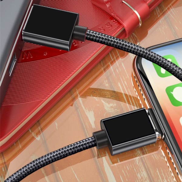 Фото - Кабель Essager Magic Power Magnetic USB Cable Lightning Black (EXCCXL-ML01)