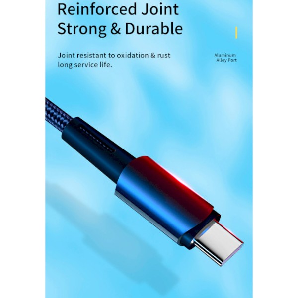 Фото - Кабель Essager Sunset Type-C 7A USB charging and data  Fully compatible cable 2m Black (EXC7A-CGA01-P)
