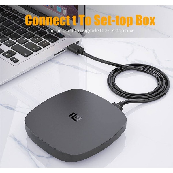 Фото - Кабель USB type A - USB type A Essager USB Extension Cable USB 3.0 Male to Male 5Gbps speed 1M Black (EXCAA-YT01)