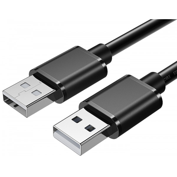 Фото - Кабель USB type A - USB type A Essager USB Extension USB 2.0 Male to Male 5Gbps speed 0.5m (EXCAA2-YTB01)