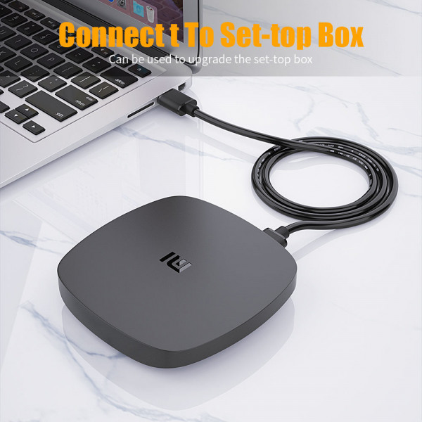 Фото - Кабель USB type A - USB type A Essager USB Extension USB 2.0 Male to Male 5Gbps speed 0.5m (EXCAA2-YTB01)
