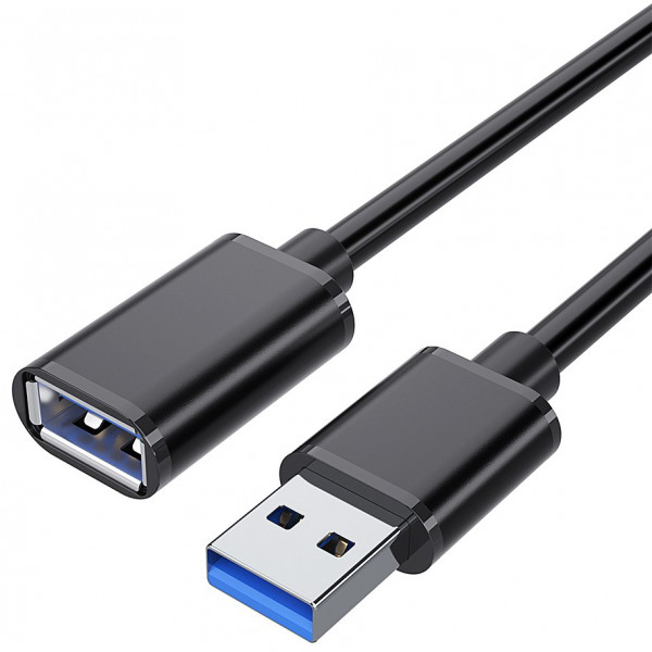 Фото - Кабель USB type A - USB type A Essager USB Extension Cable USB 3.0 Male to Female 1.5M (EXCAM-YTA01)