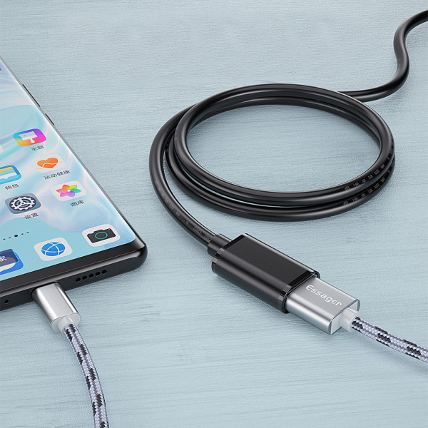 Фото - Кабель USB type A - USB type A Essager USB Extension Cable USB 3.0 Male to Female 1.5M (EXCAM-YTA01)