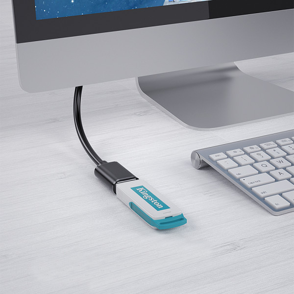 Фото - Кабель USB type A - USB type A Essager USB Extension Cable USB 3.0 Male to Female 1.5M (EXCAM-YTA01)