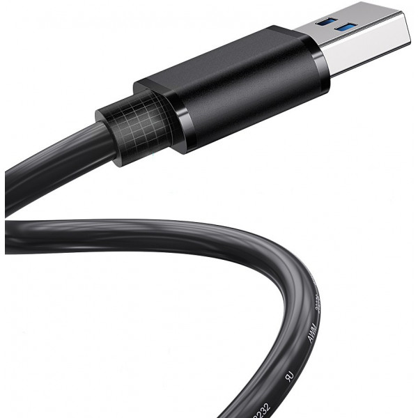 Фото - Кабель USB type A - USB type A Essager USB Extension Cable USB 3.0 Male to Female 1.5M (EXCAM-YTA01)