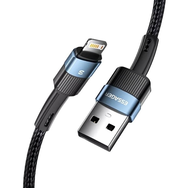 Фото - Кабель Essager Star 6A Lightning USB 1m Blue (EXCL-XC03)