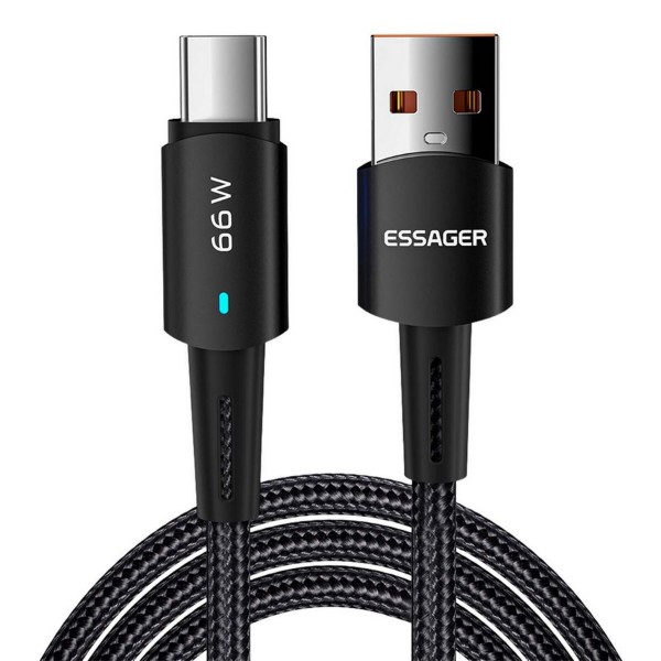 Фото - Кабель Essager Sunset Type-C 6A USB 2m (EXCT-CGA01)